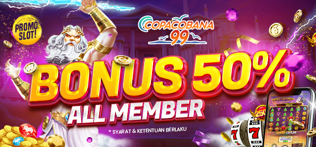 BONUS ALL MEMBER 50%