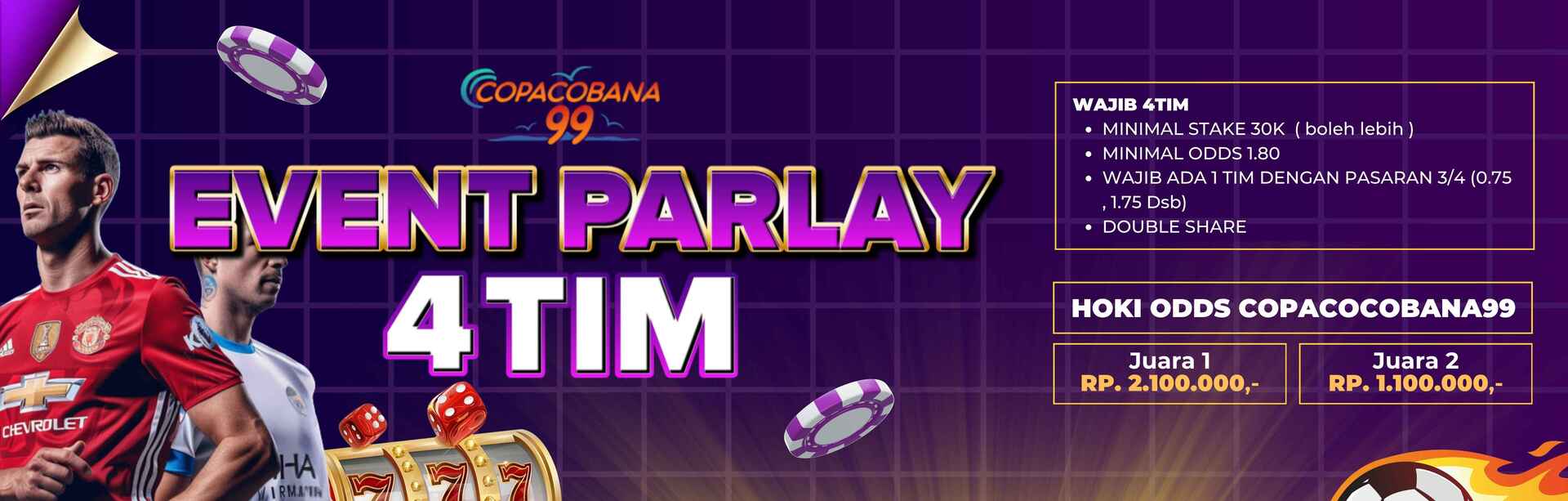 EVENT PARLAY 4 TIM