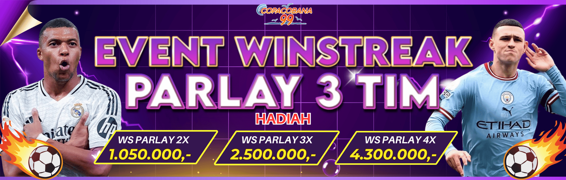 PARLAY 3 TIM