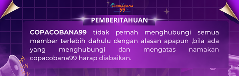 PEMBERITAHUAN COPACOBANA99