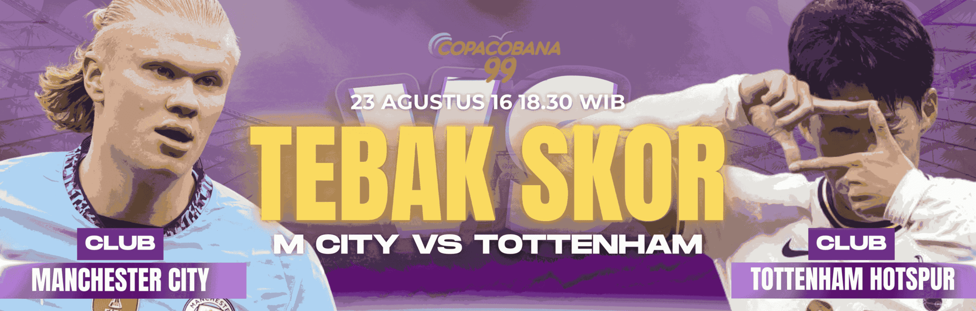 TEBAK SKOR M CITY VS TOTTENHAM