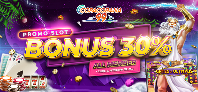 BONUS ALL MEMBER 30%